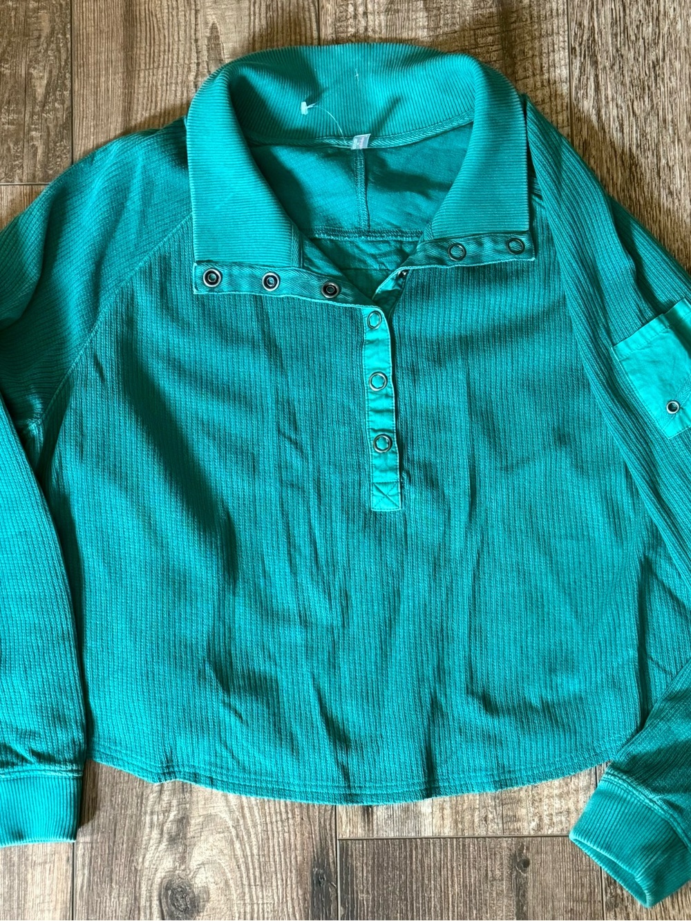 We The Free So Fly Henley - Green Glow